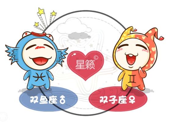<h3>双鱼座和双子座星座的配对指数