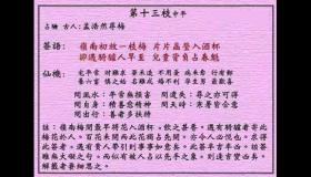 黄大仙灵签第13签：中平孟浩然寻梅