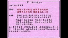<h3>黄大仙灵签第23签：中平卢生梦