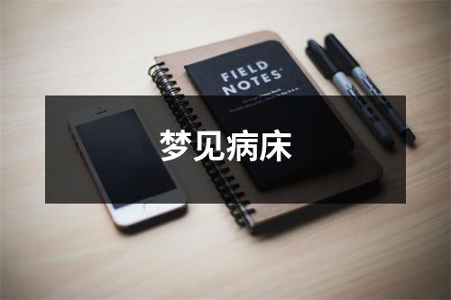 <h3>梦见病床