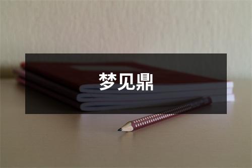 <h3>梦见鼎