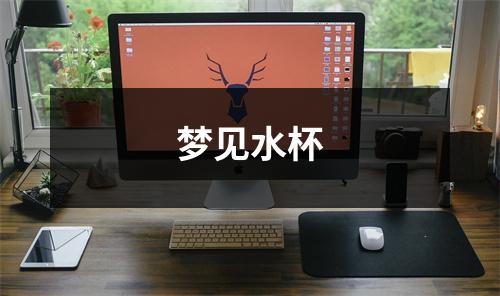 梦见水杯