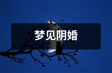 <h3>梦见阴婚