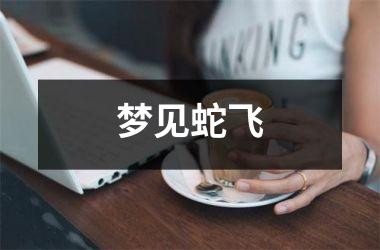 <h3>梦见蛇飞