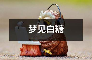 <h3>梦见白糖