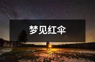 <h3>梦见红伞
