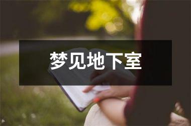 <h3>梦见地下室