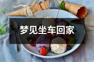 <h3>梦见坐车回家