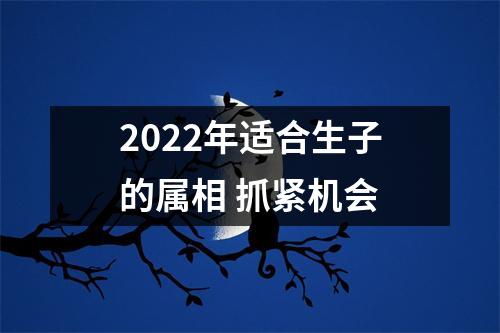 2022年适合生子的属相 抓紧机会