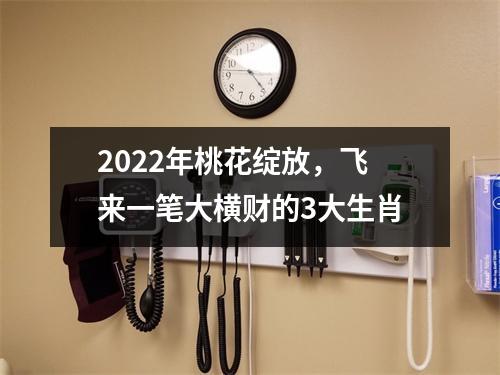 2025年桃花绽放，飞来一笔大横财的3大生肖