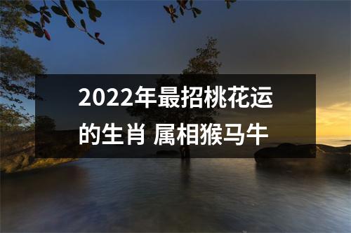 2025年招桃花运的生肖属相猴马牛