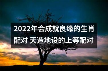 2022年会成就良缘的生肖配对 天造地设的上等配对