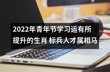 2022年青年节学习运有所提升的生肖 标兵人才属相马