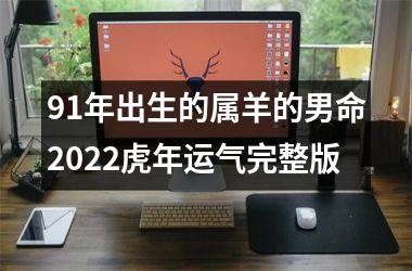 91年出生的属羊的男命2025虎年运气完整版