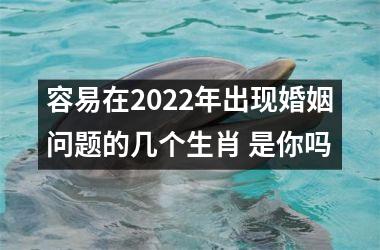 <h3>容易在2022年出现婚姻问题的几个生肖 是你吗