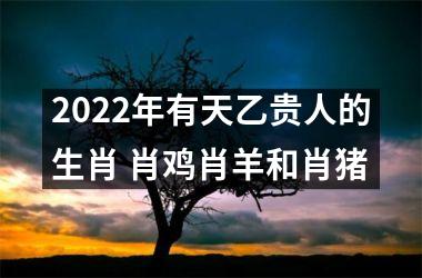 2022年有天乙贵人的生肖 肖鸡肖羊和肖猪