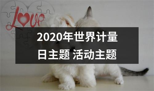 <h3>2025年世界计量日主题活动主题