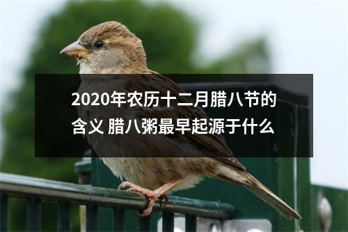 <h3>2025年农历十二月腊八节的含义腊八粥早起源于什么