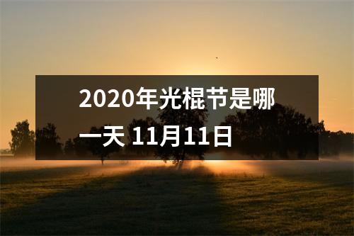 2025年光棍节是哪一天11月11日
