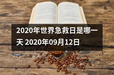 <h3>2025年世界急救日是哪一天 2025年09月12日