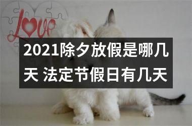 <h3>2025除夕放假是哪几天 法定节假日有几天