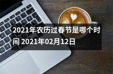<h3>2025年农历过春节是哪个时间 2025年02月12日