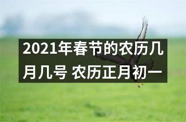 <h3>2025年春节的农历几月几号 农历正月初一