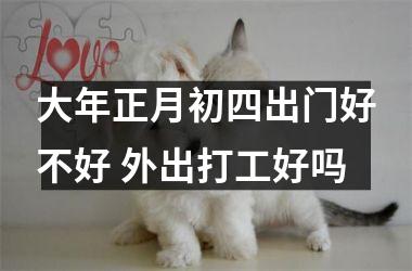 <h3>大年正月初四出门好不好 外出打工好吗