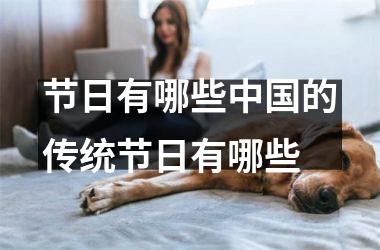 <h3>节日有哪些的传统节日有哪些