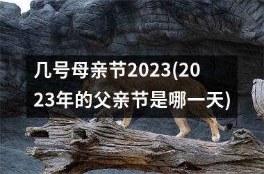 <h3>几号母亲节2025(2025年的父亲节是哪一天)
