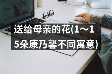 <h3>送给母亲的花(1～15朵康乃馨不同寓意)