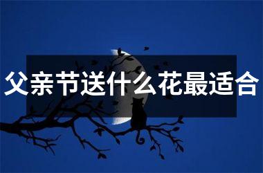 <h3>父亲节送什么花最适合