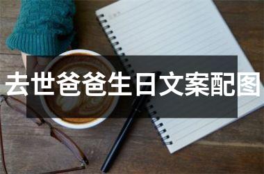 <h3>去世爸爸生日文案配图