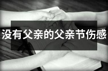 <h3>没有父亲的父亲节伤感