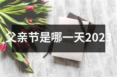 <h3>父亲节是哪一天2025