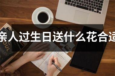 <h3>亲人过生日送什么花合适