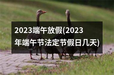 <h3>2025端午放假(2025年端午节法定节假日几天)