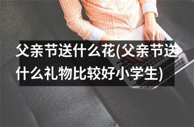 <h3>父亲节送什么花(父亲节送什么礼物比较好小学生)