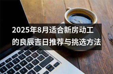 2025年8月适合新房动工的良辰吉日推荐与挑选方法