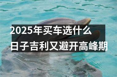 2025年买车选什么日子吉利又避开高峰期