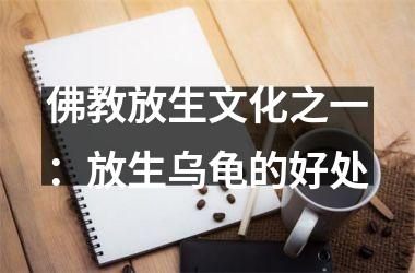 <h3>佛教放生文化之一：放生乌龟的好处