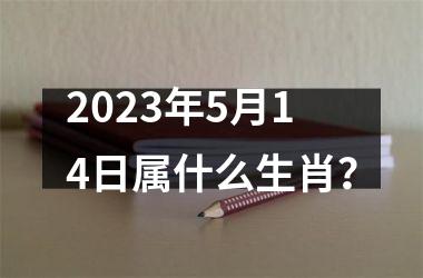 <h3>2025年5月14日属什么生肖？