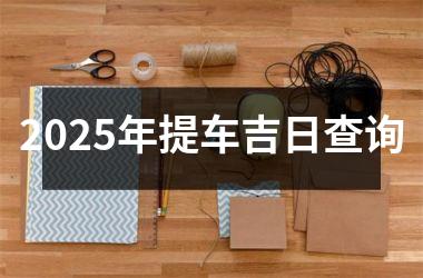 <h3>2025年提车吉日查询