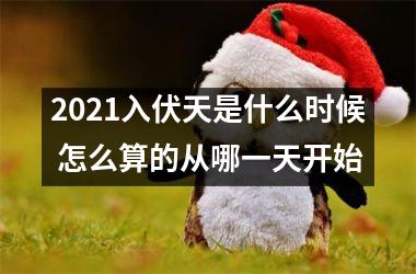 <h3>2025入伏天是什么时候 怎么算的从哪一天开始