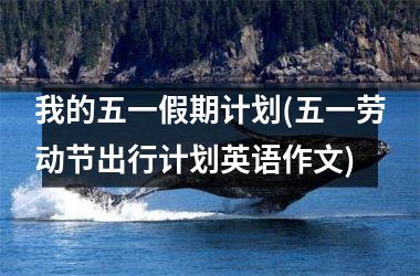 <h3>我的五一假期计划(五一劳动节出行计划英语作文)