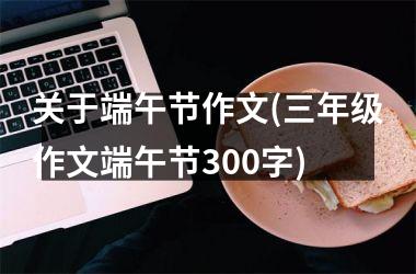 <h3>关于端午节作文(三年级作文端午节300字)