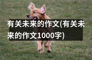 有关未来的作文(有关未来的作文1000字)