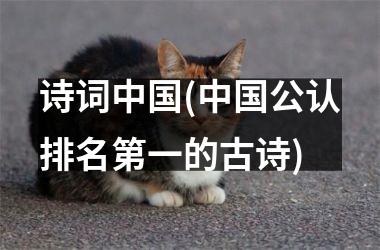 <h3>诗词(公认排名第一的古诗)
