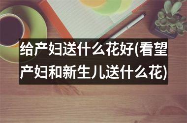 <h3>给产妇送什么花好(看望产妇和新生儿送什么花)
