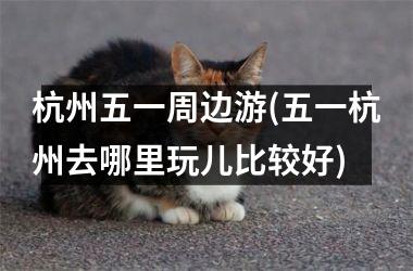<h3>杭州五一周边游(五一杭州去哪里玩儿比较好)